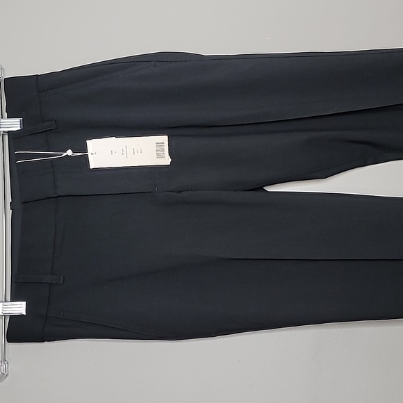 NWT Vince tapered trouser black pants wool blend size 0 style number VR56021280 - Picture 6 of 15